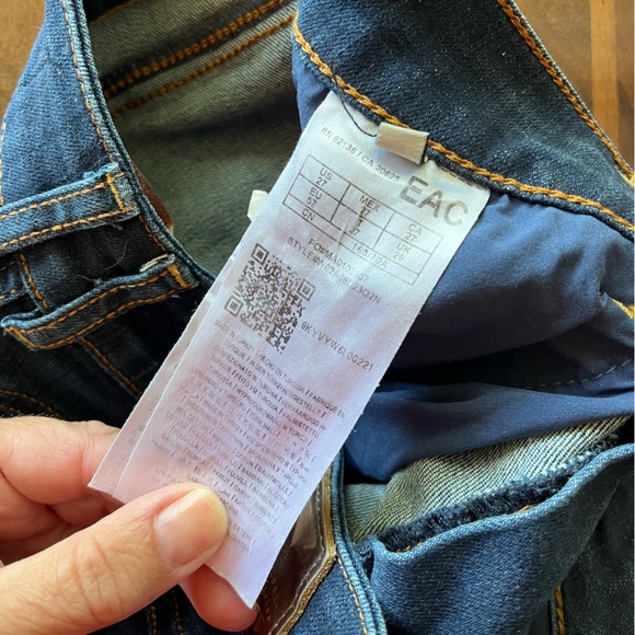 SEXY CROPPED GUESS DENIM PANTS - Picture 6 of 7